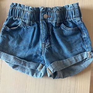 Blue Denim Shorts